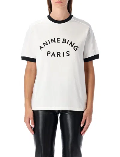 ANINE BING ANINE BING JAYLIN PARIS COTTON T-SHIRT
