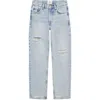 Anine Bing Front Button Fastened Ripped Jeans