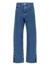 Anine Bing Denim Straight-leg Jeans In Blue