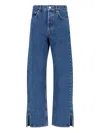 Anine Bing Denim Straight-leg Jeans In Blue