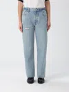 Anine Bing Blue Gavin Jeans In Blue