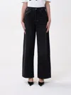 Anine Bing Manon Mid Rise Boyfriend Jeans In Grey
