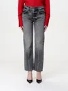 ANINE BING JEANS ANINE BING WOMAN COLOR GREY,G69010020