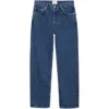 Anine Bing Denim Straight-leg Jeans In Blue