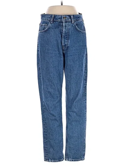 Pre-owned Anine Bing Jeans In Blue