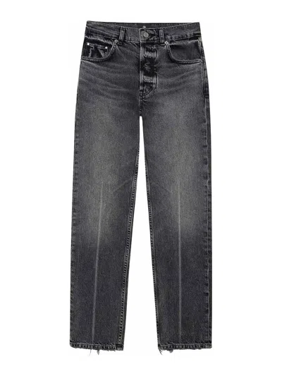 ANINE BING JEANS BOOT-CUT - GRIS
