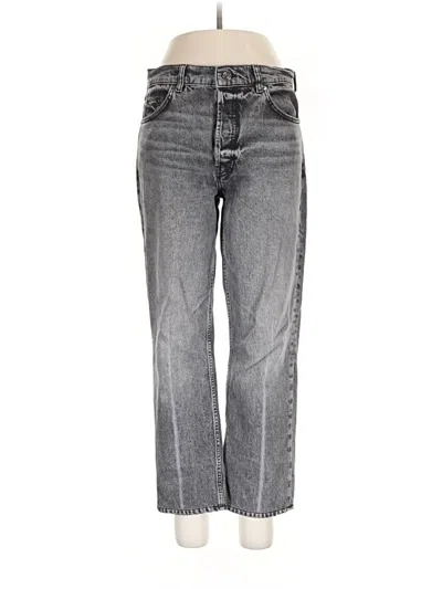 Pre-owned Anine Bing Jeans In Gray