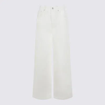 Anine Bing Jeans Light And Natural In White