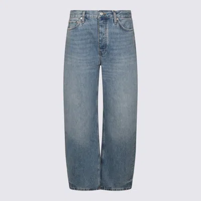 Anine Bing Light Blue Cotton Fritz Jeans