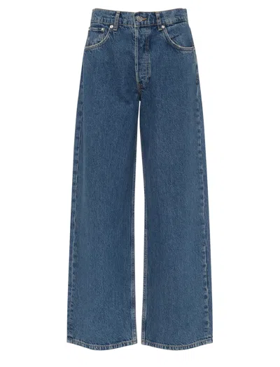 Anine Bing Jeans Woman In Blue