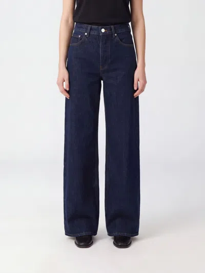 Anine Bing Jeans Woman In Blue
