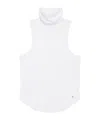 ANINE BING ANINE BING JENNIE ROLL-NECK KNITTED SLEEVELESS TANK TOP
