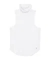 Anine Bing Jennie Roll-neck Knitted Sleeveless Tank Top In Multicolor