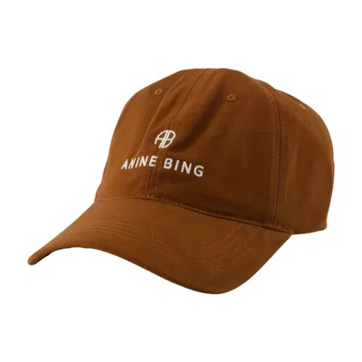 Anine Bing Brown Jeremy Baseball Cap