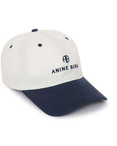 Anine Bing Jeremy Baseball Cap In Blue