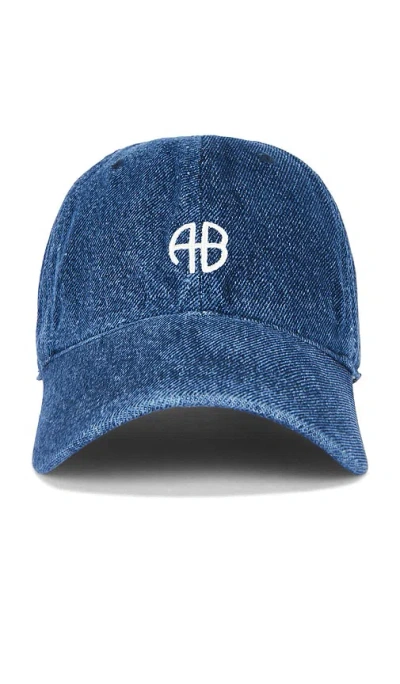 Anine Bing Jeremy Baseball Cap Ab In Orange