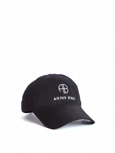 Anine Bing Jeremy Baseball Cap In Black