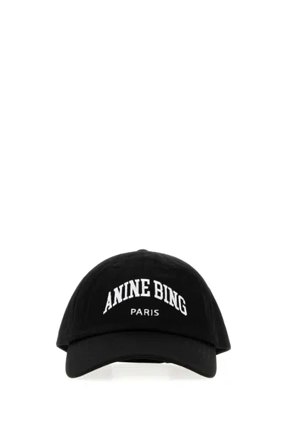 Anine Bing Jeremy Baseball Cap In Black