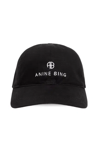 Anine Bing Jeremy Baseball Cap In Black