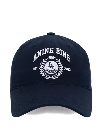 Anine Bing Jeremy Baseball Cap In Blue