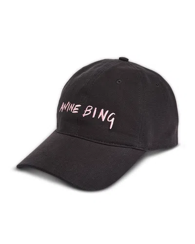 Anine Bing Jeremy Baseball Cap In Brown