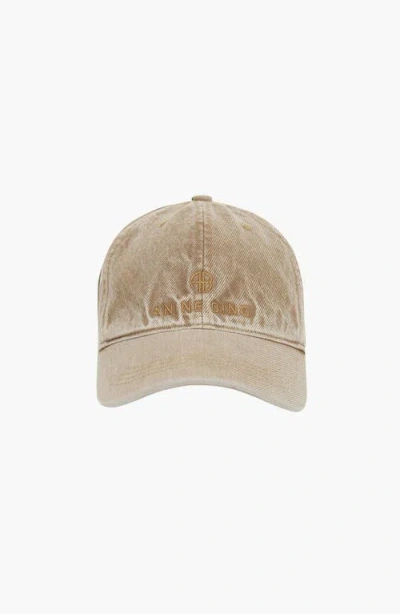 Anine Bing Jeremy Baseball Cap In Brown
