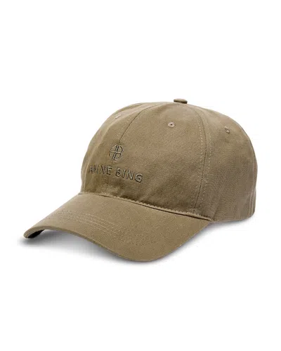 Anine Bing Jeremy Baseball Cap In Green