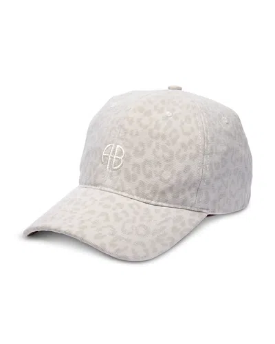Anine Bing Jeremy Baseball Cap In Metallic