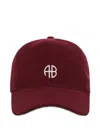 Anine Bing Jeremy Baseball Cap In Red
