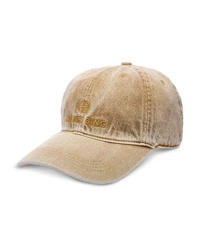 Anine Bing Jeremy Baseball Cap In Neutral
