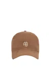 Anine Bing Jeremy Baseball Cap Woman Brown In Brown