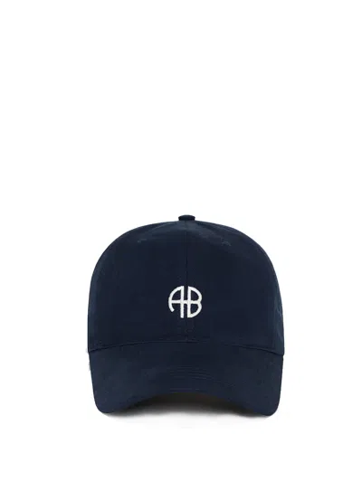 Anine Bing Jeremy Baseball Cap Womandark Blue
