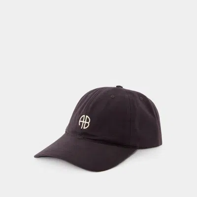 Anine Bing Casquette Jeremy -  - Coton - Noir In Black