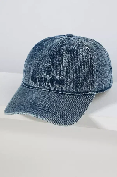 Anine Bing Jeremy Cotton Baseball Cap In Blue
