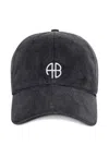 Anine Bing Jeremy Embroidered Cap In Black
