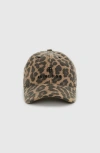 Anine Bing Jeremy Leopard-pattern Baseball Cap In Brown