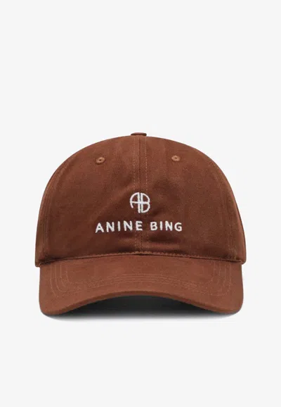 ANINE BING JEREMY LOGO BASEBALL CAP