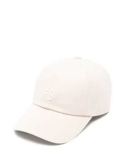 Anine Bing Jeremy Baseball Cap In White