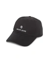 Anine Bing Embroidered Jeremy Baseball Cap In Black