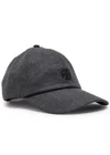 Anine Bing Jeremy Wool Cap In Gray
