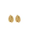 Anine Bing Knot 14kt Gold-plated Earrings In Gold
