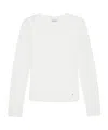 Anine Bing Jane Logo-plaque Blouse In White