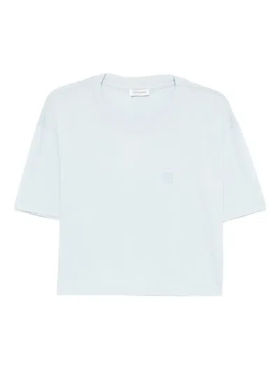 Anine Bing Johnny Round-neck T-shirt In Blue