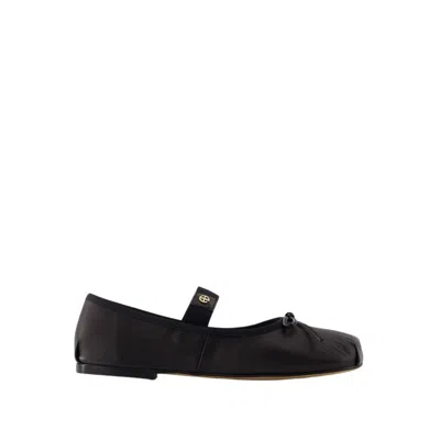 Anine Bing Jolie Ballerinas - Leather - Black