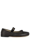 Anine Bing Black Jolie Ballerina Flats In 黑色