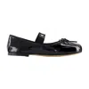 Anine Bing Round Toe Ballet Shoes In Black