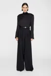 ANINE BING ANINE BING JOSEPHINE TOP IN BLACK