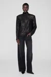 Anine Bing Josephine Top In Black