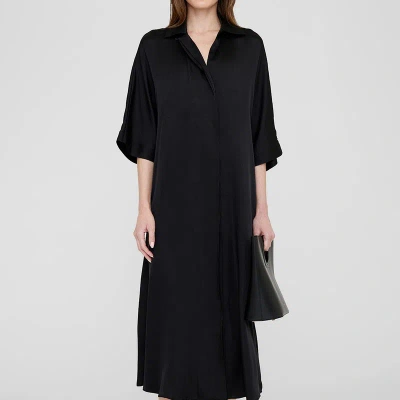 Anine Bing Julia Dress In Black