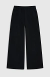 Anine Bing Kacey Monogram Track Pants In Black
